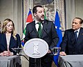 Thumbnail for File:Meloni Salvini Berlusconi (2018).jpg