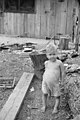 Sharecropper's child suffering from rickets and malnutrition, Wilson cotton plantation, Mississippi County, Arkansas, August 1935