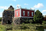 98. Platz: Villa Hamilton auf der Felseninsel Stein im Wörlitzer Park in Wörlitz Fotograf: Detlef Huhn