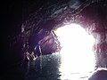 Français : Les grottes de Morgat 2 Deutsch: Grotte vom Boot aus