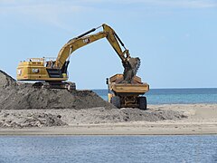 Sand mining at Tern Island Nature Reserve, November 2023 15.jpg