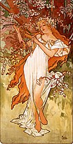 Mucha: Spring, 1896