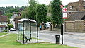 English: Bus stop A on Vicarage Hill, Westerham, Kent, at Westerham Green. These are Transport for London bus stops, as TfL route 246 serves them, and TfL selfishly take over in this situation. It also serves routes 236, and 401. Unlike stop B opposite, this stop states seperate "towards" points, so the information is correct for all the routes. However, the "alighting point only for buses terminating here" regards only the 246 so is rather misleading.