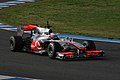 Button testing at Jerez, February