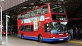 English: Metroline VPL227 (LK51 XGX), a Volvo B7TL/Plaxton President, at London Bridge station.