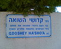 Qdoshey Hashoa street, Herzliya