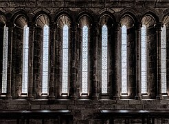 The Refectory at Mont St. Michel, France - Flickr - Mustang Joe.jpg