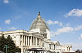 United States Capitol building under renovation February 2015