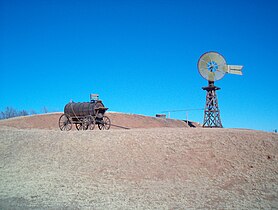 Windmill and cart