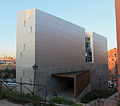 View of Ana María Matute Municipal Public Library in Madrid (Spain)