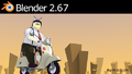 Blender 2.67 splash screen