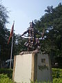 Sambhaji statue at Vikroli