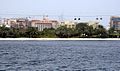 Creekside Park and Dubai Healthcare City as seen from the Creek.