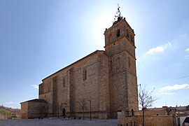 Horcajo de Santiago, Iglesia de la Inmaculada Concepción, vista este.jpg