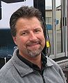 Michael Andretti, race day, Michigan International Speedway.