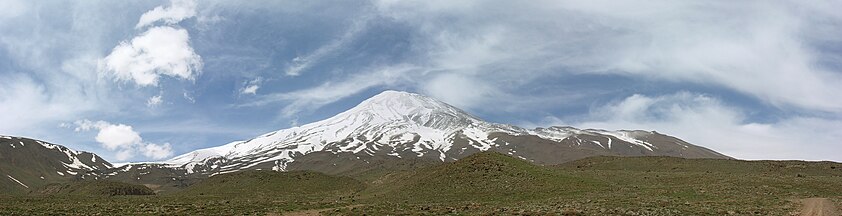 Panorama of Mount Damavand