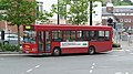 English: Red Rose VU02 TPZ Dennis Dart SLF/Plaxton Pointer, in High Wycombe bus station, High Wycombe, Buckinghamshire.