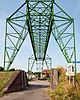 93. Platz: Schwebefähre Osten–Hemmoor, Blick vom Hadelner Ufer der Oste Fotograf: Ajepbah