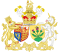 Combined of Arms of Andrew and Sarah, the Duke and Duchess of York