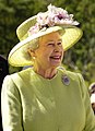 Elizabeth II of the United Kingdom visiting NASA