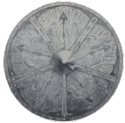 Shield Bouclier rond caorlingian carolingien.gif