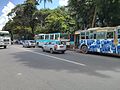 Streetview in downtown Yangon, Botahtaung Road, August 2013