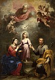 Bartolomé Esteban Murillo, The Heavenly and Earthly Trinities ("The Pedroso Murillo"), c. 1675–82