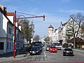 Bahnhofstraße mit Ballonmuseum