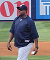 Mike Harkey at Yankee Stadium in 2011.