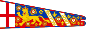 Henry VII's heraldic standard from across his reign