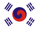 Flag of the Korean Empire (existed 1897–1910, flag used 1893)