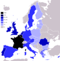 Français : Connaissance du français English: Knowledge of French Español: Conocimiento del francés Deutsch: Französischer Sprachraum Magyar: Francia nyelvterület