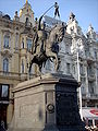 Statue in Zagreb