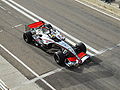 Juan Pablo Montoya at Cheste Circuit, Valencia in Feb. 2006