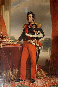 Luis Felipe I de Francia, de Franz Xaver Winterhalter. Siglo XIX.