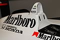 MP4/4's engine cover