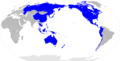 Asia Pacific, Indo Pacific, Maritime SEA, and Oceania, together create super region called Pacific Rim (all countries that borders Pacific Ocean). Indonesia is the 3rd largest country in Pacific Rim.