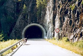 A road tunnel in Norway