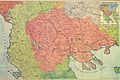 Македонски: Карта на Македонија од Македонското друштво во Москва. English: Map of Macedonia of the Macedonian organization from Moscow.