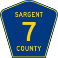 osmwiki:File:Sargent County Route 7 ND.svg