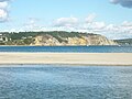 Falaises de la Pointe de Rulianec vues depuis la plage de Morgat