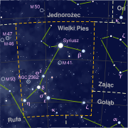 Canis major constellation PP3 map PL.svg