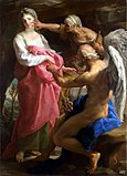 Pompeo Batoni, Time orders Old Age to destroy Beauty, c. 1746