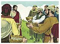 Luke 09:17 Jesus feeds 5000