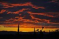 60 seconds before Sunrise over Mojave