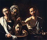 Caravaggio, Salome with the Head of John the Baptist, 1607–10