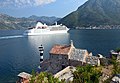 Le Silver Wind dans les Bouches de Kotor