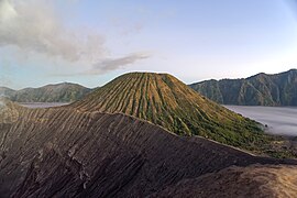 View from Bromo mountain before sunrise, Java, Indonesia, 20220820 0524 9352.jpg