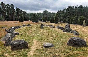 9: Hjortsberga temetkezési mező (Ronneby község, Svédország) Szerző: Achird