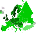 Français : Connaissance de l'anglais English: Knowledge of English Español: Conocimiento del inglés Deutsch: Englischer Sprachraum Magyar: Angol nyelvterület